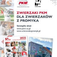 ZWIERZAKI PKM DLA ZWIERZAKÓW PROMYKA – Wesprzyj razem z nami podopiecznych schroniska!